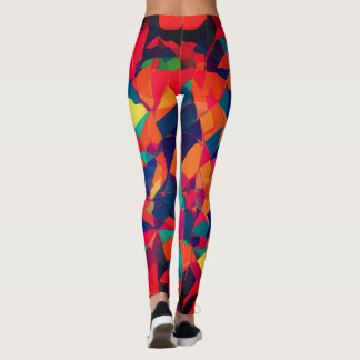 Leggings Abstract colourful design
