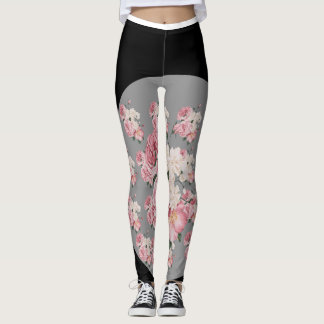 Leggings Activewear Athleisure ComfortWear flower 