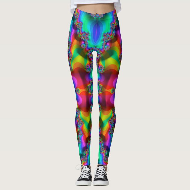 Leggings ~bright multicolored ~ Original (Front)