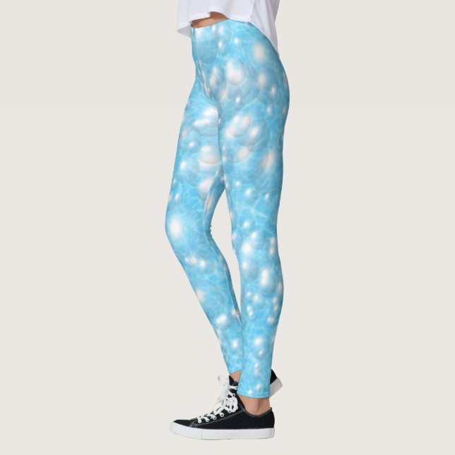 Leggings - Bubbles in Pool (Left)