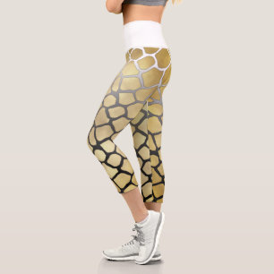 Leggings Capri cute giraffe