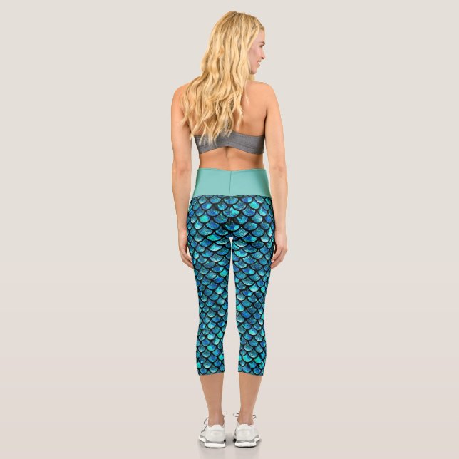 Leggings Capri high size siren (Back)