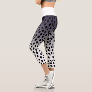 Leggings Capri High Waisted Capris leopard