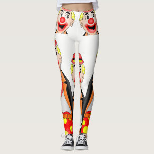 leggings clown