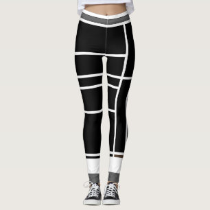 Leggings Composition I with Brown Invert