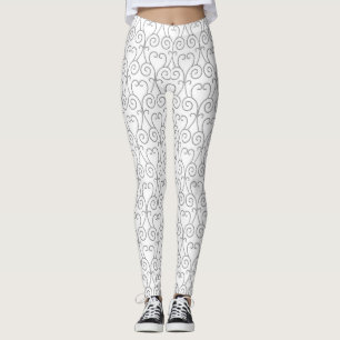 Leggings - Curly Hearts