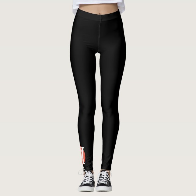 Leggings CUSTOMIZABLE MONOGRAM (Front)