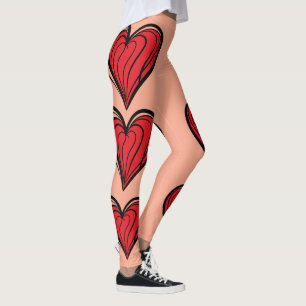 Leggings Depot High Waisted Camouflage & Heart