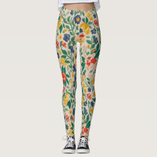 Leggings floral theme