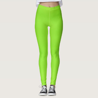 Leggings ~ fluoro green