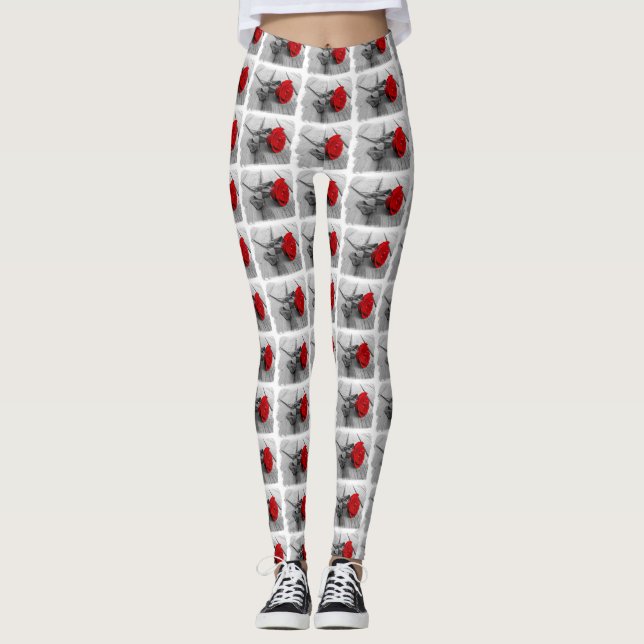 LEGGINGS FOR YOUR **THE ULTIMATE ROSE LOVER** (Front)