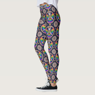 Leggings Gay Rainbow Pride Cat Fairy