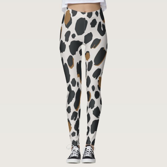 Leggings - Leopard Print (Front)