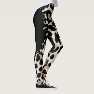 Leggings leopard with Special Cut