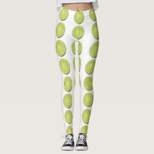 Leggings - Lime Slice