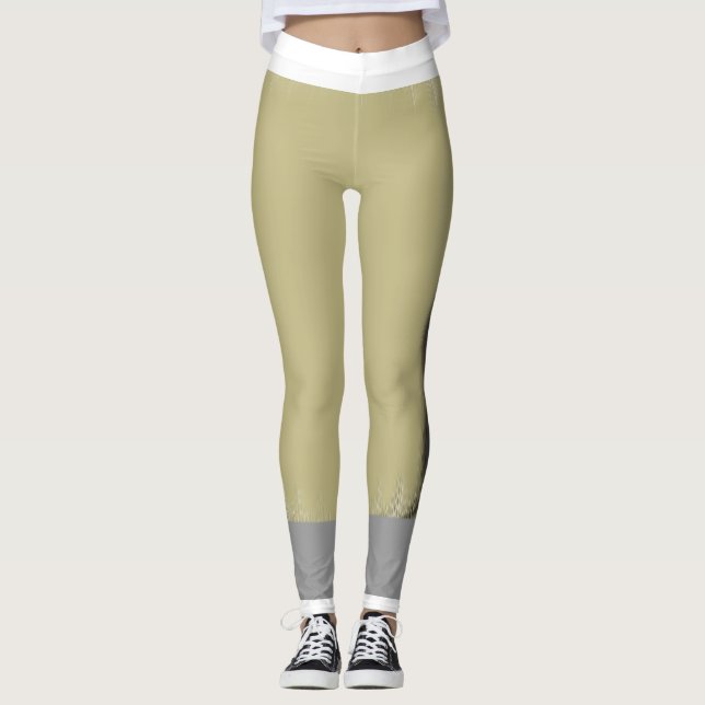 Leggings Mondrian Inspired LG T Ch (Front)