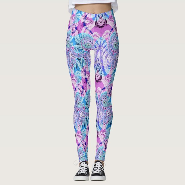Leggings ~ Pretty in Pastel ~ Original (Front)
