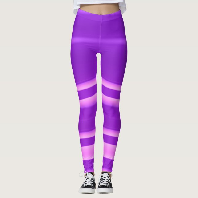 Leggings ~ purple pink ~ Original (Front)
