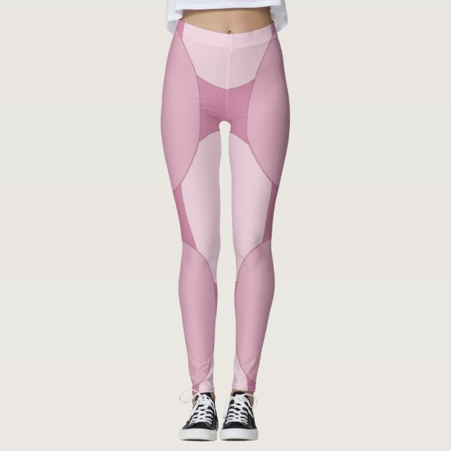 Leggings - Shaded Circles (Front)