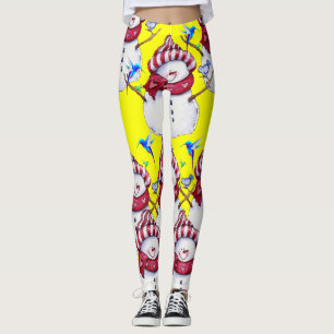 leggings snowman