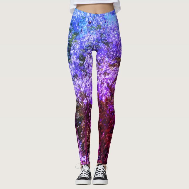 LEGGINGS STRETCH WOMENS ART AND DESIGN  (Front)