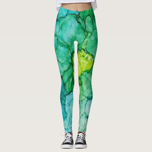 Leggings Sweet Pea Design (Front)