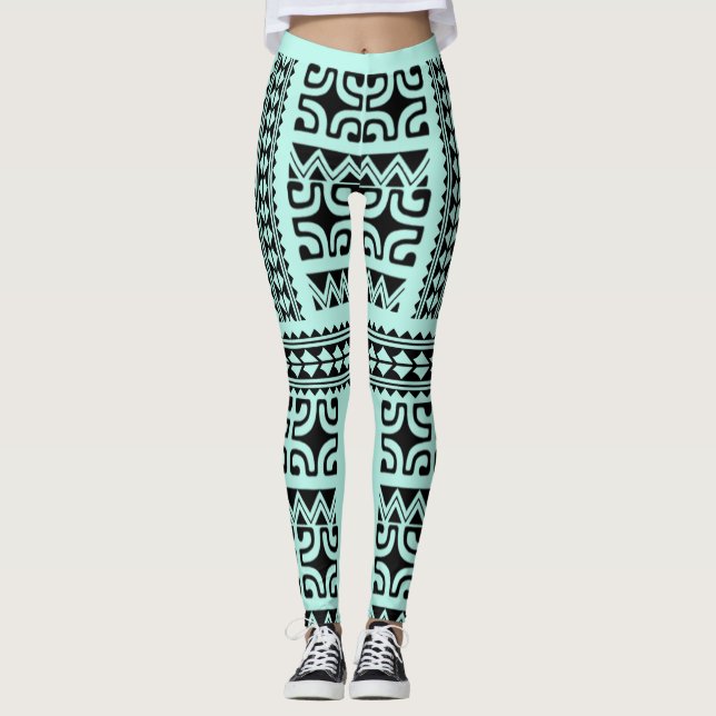 LEGGINGS Tribal Tattoo (Front)
