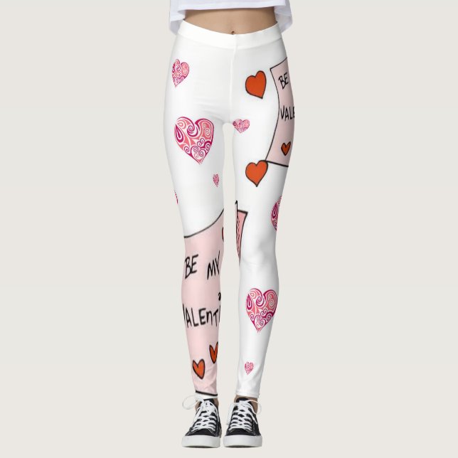 leggings valentine hearts (Front)