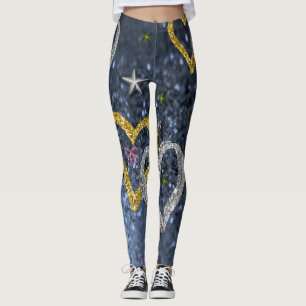 leggings valentine hearts