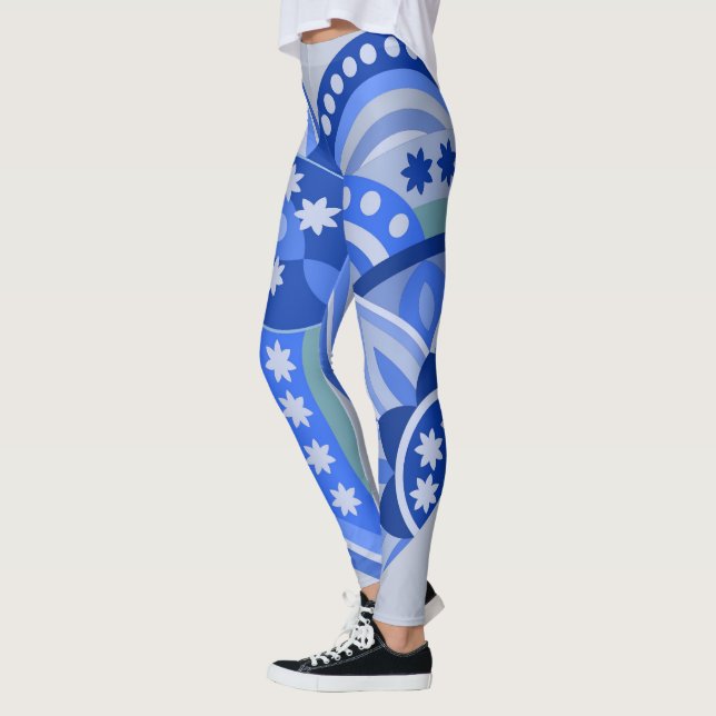Leggings with creative art (Left)