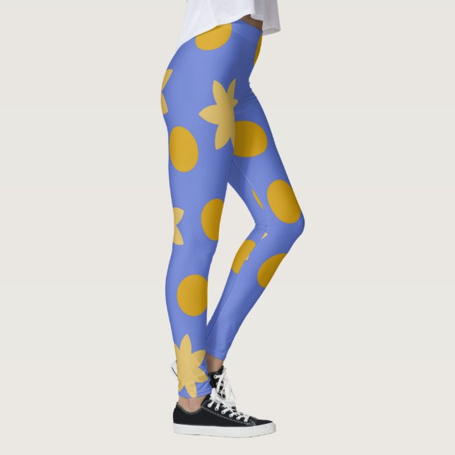 Leggings with creative art (Right)