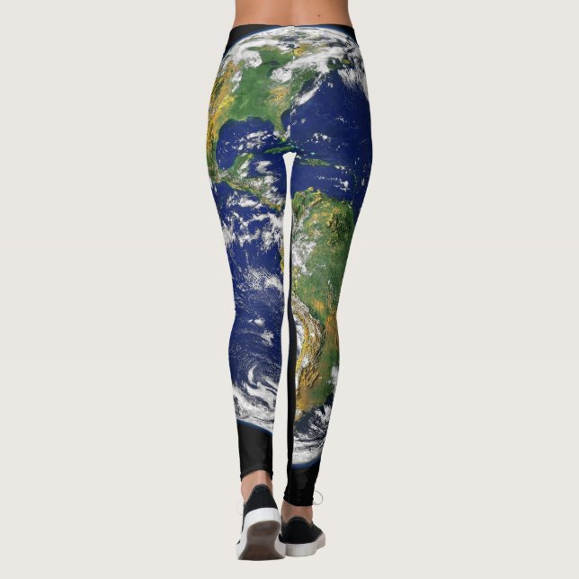 Leggings with earth design (Back)