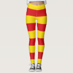 Leggings with flag of Catalonia<br><div class="desc">Showcase your Catalonian pride with our exclusive leggings featuring the flag of Catalonia! Designed for both comfort and style, these leggings are more than just an everyday wardrobe staple—they’re a celebration of Catalonia’s heritage and cultural identity. The vibrant design prominently displays the iconic Catalan flag, making them a bold and...</div>