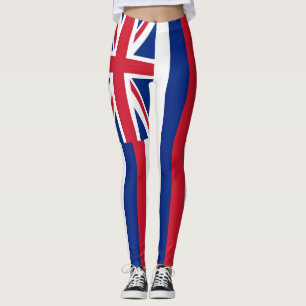 Leggings with flag of Hawaii State, USA