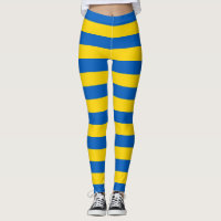 Leggings with flag of Ukraine
