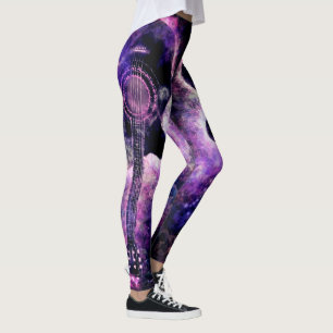 Leggings with Guitar