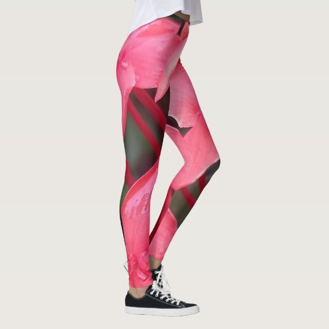 Leggings with nature art (Right)