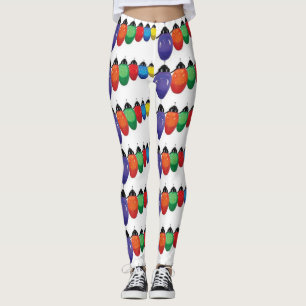 LEGGINGS WITH **STRINGS OF LIGHTS**