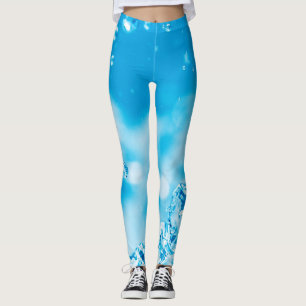 leggings with water bubbles