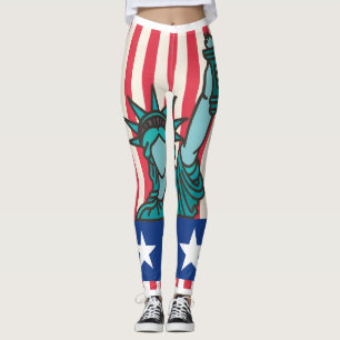 Leggings woman athlètes logo sport usa