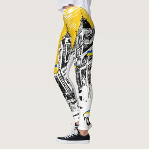 Leggins - Ukraine Motiv Leggings