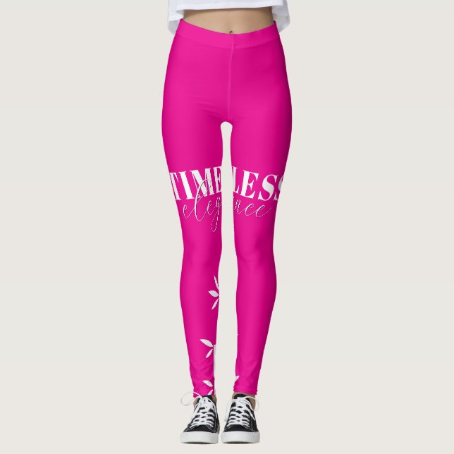 Leggins(Vivid pink) Leggings (Front)