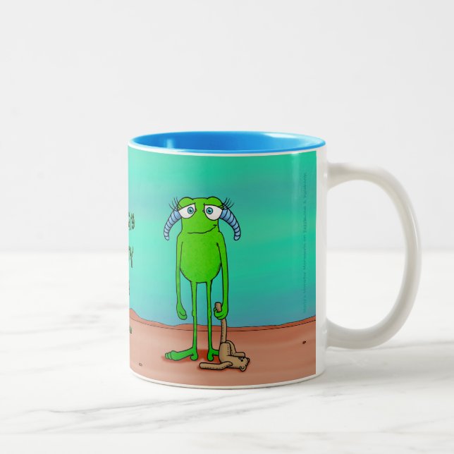 Leggs the Alien, mug (Right)