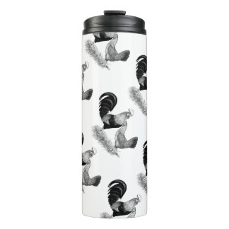 Leghorns Production Brown Chickens Thermal Tumbler
