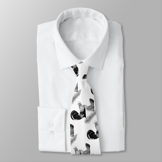 Leghorns Production Brown Chickens Tie (Tied)