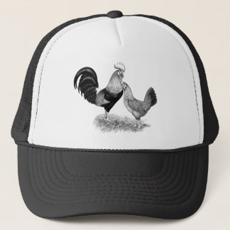 Leghorns Production Brown Chickens Trucker Hat