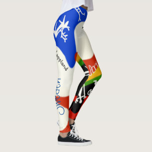 Legings with Sami characters and colours! Leggings
