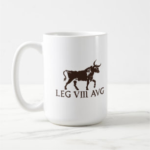 Legio VIII Augusta Bull Roman History Mug