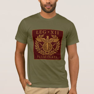 Legio XII Fulminata Roman Thunderbolt Emblem T-Shirt