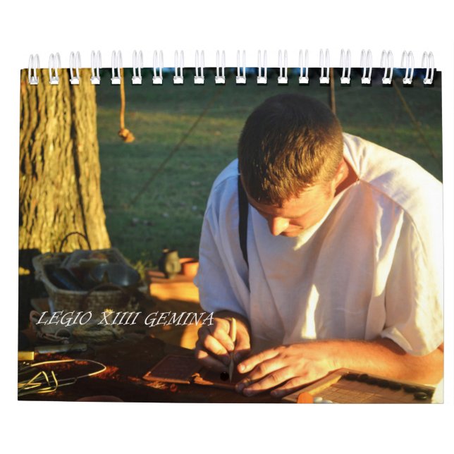 Legio XIIII Gemina Portrait Calendar (Back)